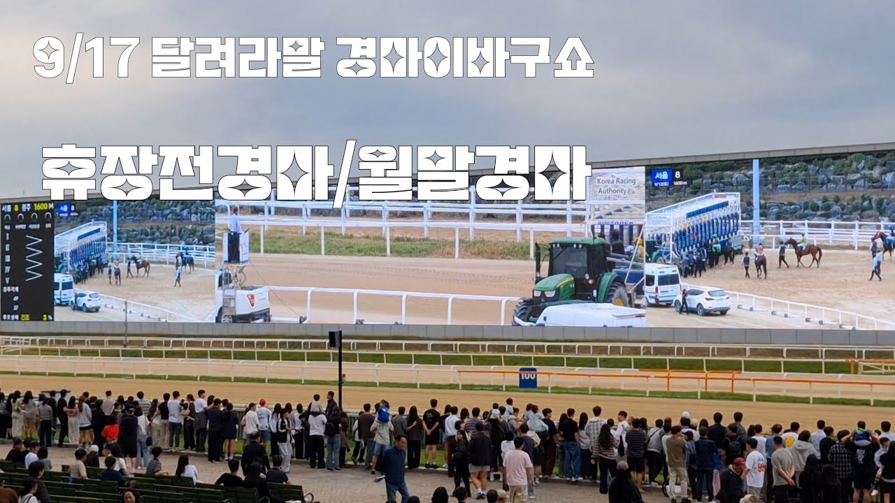조심 또 조심/이번주는 휴장전경마/월말경마 (경마 이바구쇼)