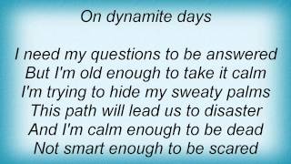Disco Ensemble - Dynamite Days Lyrics