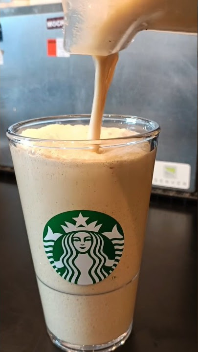 How To Make Espresso Frappuccino 🧋at #starbucks #coffee #drink #viral #shorts