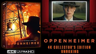 Oppenheimer 4k Ultra HD Bluray Collector's Edition Unboxing.