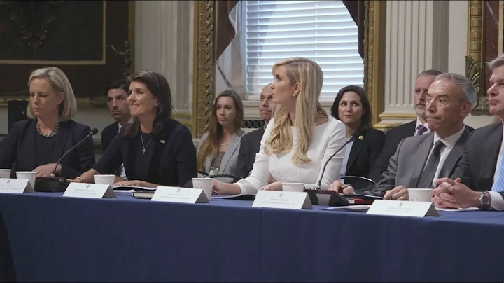 Ivanka Trump: "Together we will end modern slavery."