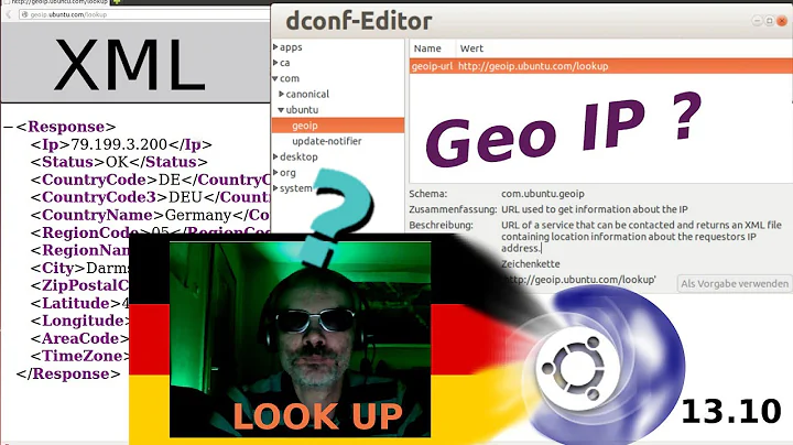 Ubuntu weiß immer wo du bist ... GeoIP ; GeoClue
