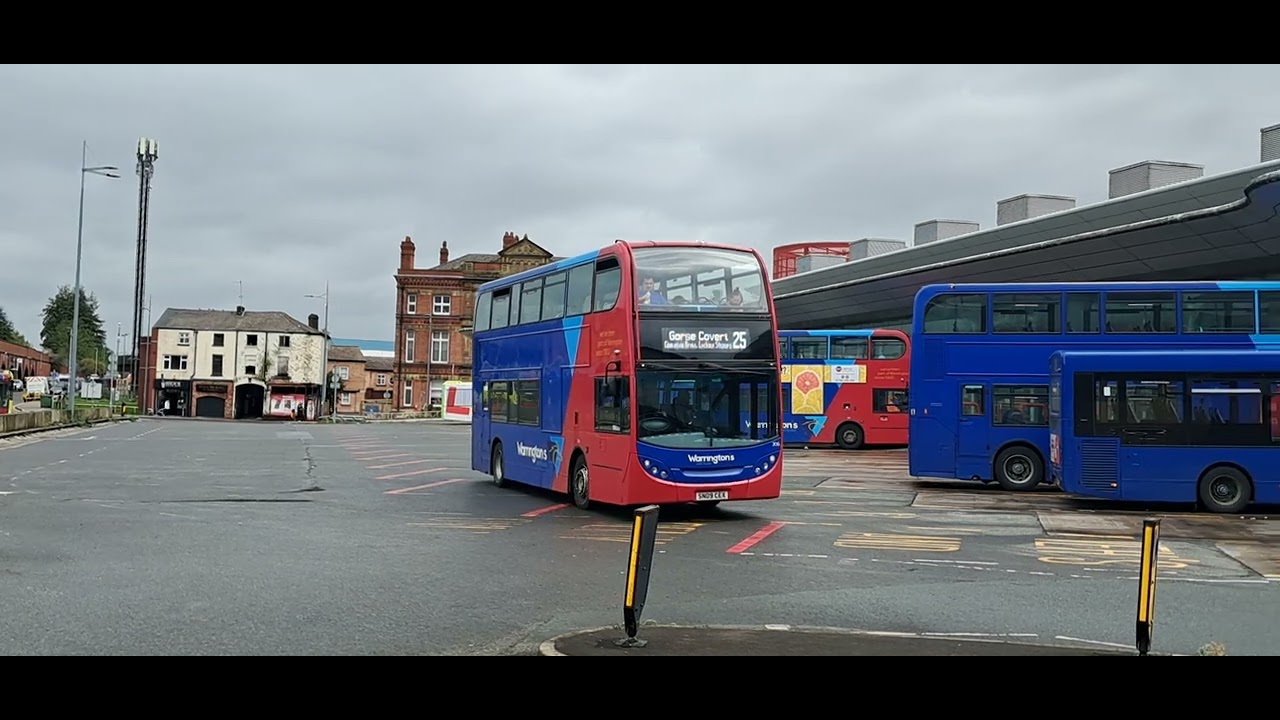 Warrington Buses on 01/10/2024 Part One