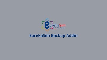 EurekaSim Backup Addin | EurekaSim Simulation Software