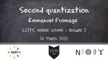 Second quantization (E. Fromager)