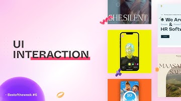 Best 20 Example UI INTERACTION of the week #6