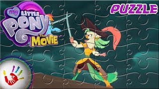 Rainbow Dash & Captain Celaeno Fight On Swords Little Pony in Movie Puzzle Video screenshot 4