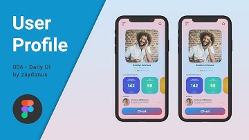 daily UI - user profile | zaydanus