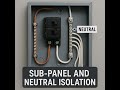 ⚡ OESC Sub Panel Wiring & Neutral Isolation | Canadian Electrical CodeEp.3 (Edited) (Edited)
