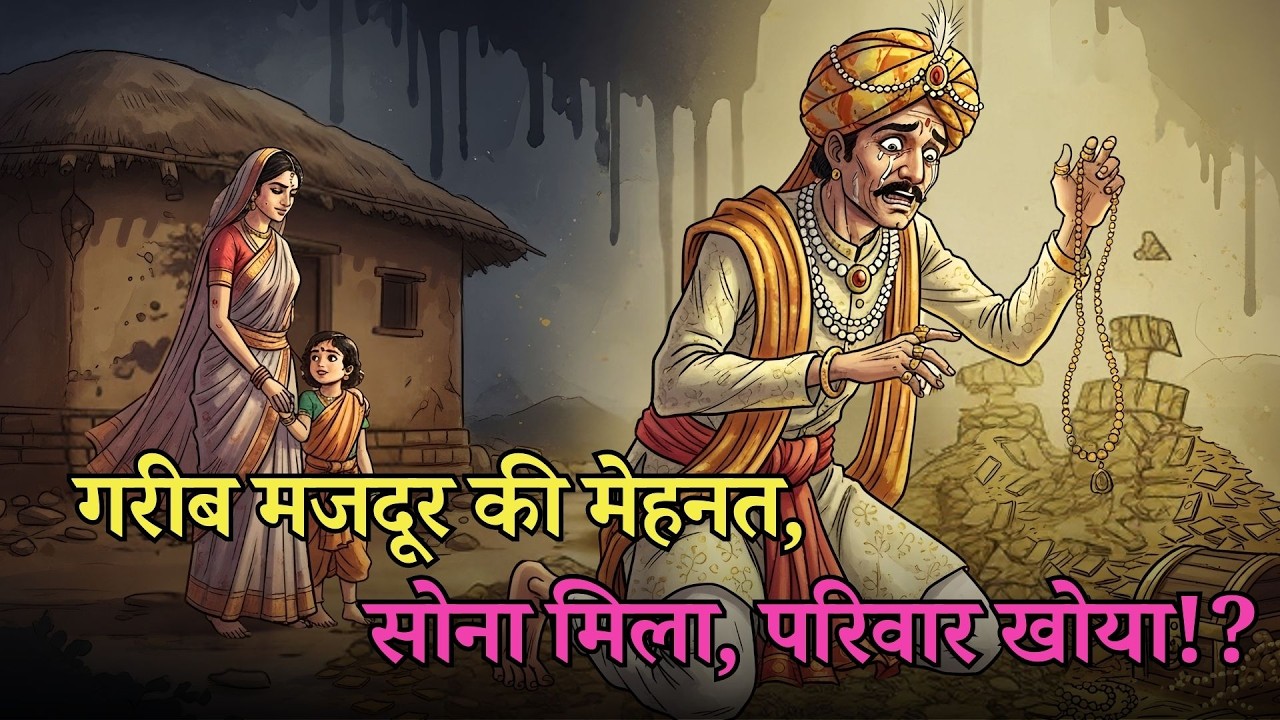 गरीब मजदूर बना अमीर, लेकिन खो दिया सबसे अनमोल रिश्ता | दिल छू लेने वाली भारतीय लोककथा!