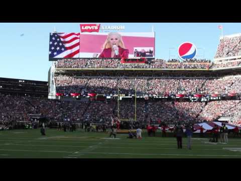 LADY GAGA SUPER BOWL PERFORMANCE NATIONAL ANTHEM