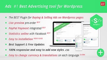 ADS - Modern WordPress Ad Plugin | Codecanyon Scripts and Snippets