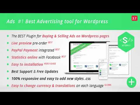 ADS - Modern WordPress Ad Plugin | Codecanyon Scripts and Snippets