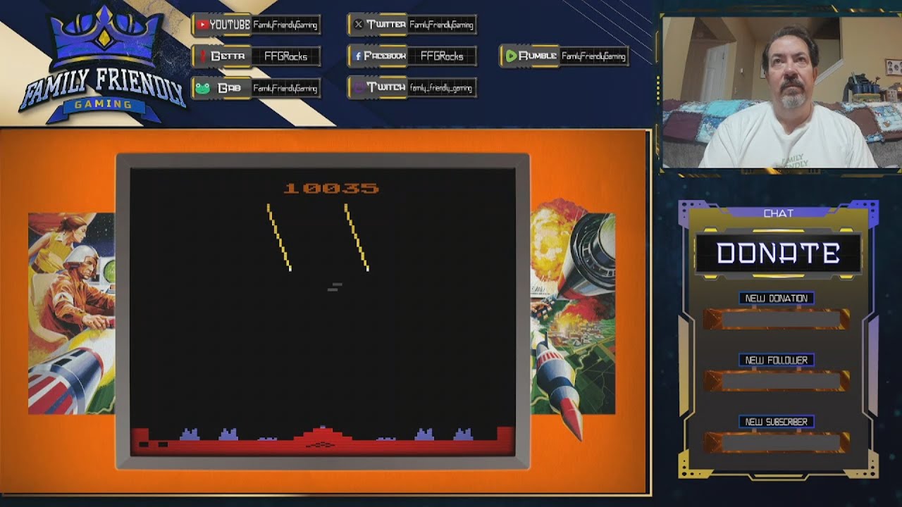 Missile Command Atari 2600 Gameplay - YouTube