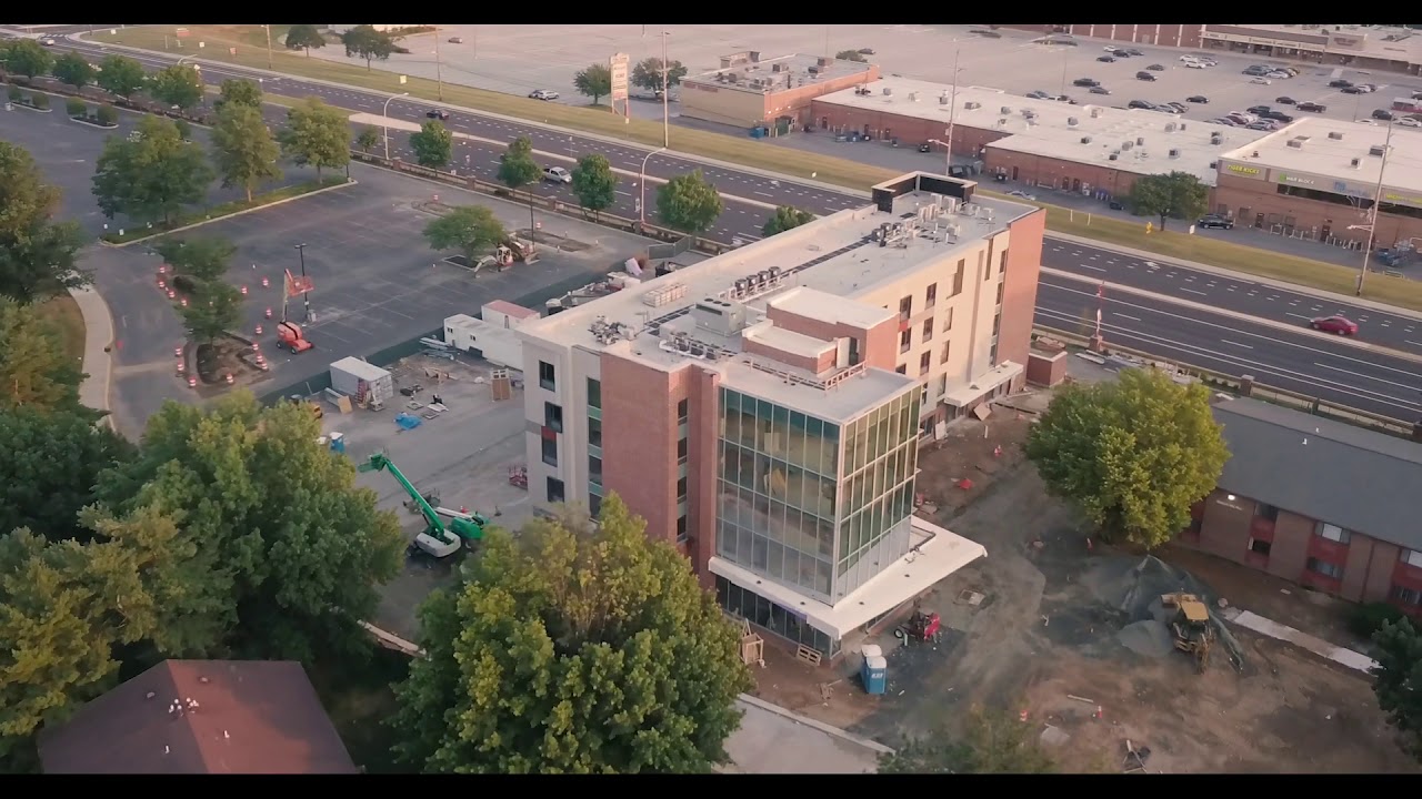 Goldey-Beacom College from above (drone footage of campus) | 7/7/2020 ...