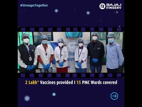 Mega Vaccination Drive | A CSR Health Initiative organised by Bajaj Finserv companies