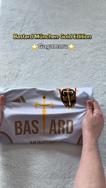 Bastard München Jersey gold edition Gagamaru #bluelock #gagamaru #bastardmunchen