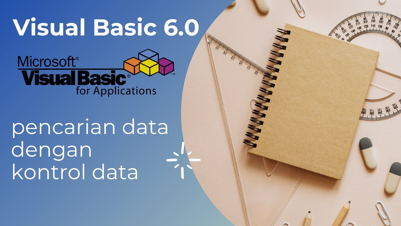 Pencarian Data dengan Kontrol Data pada Visual Basic 6.0 - YouTube