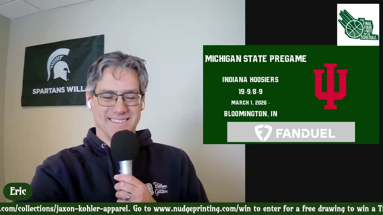 Michigan State Travels to Indiana to Try and Sweep the Hoosiers this Year