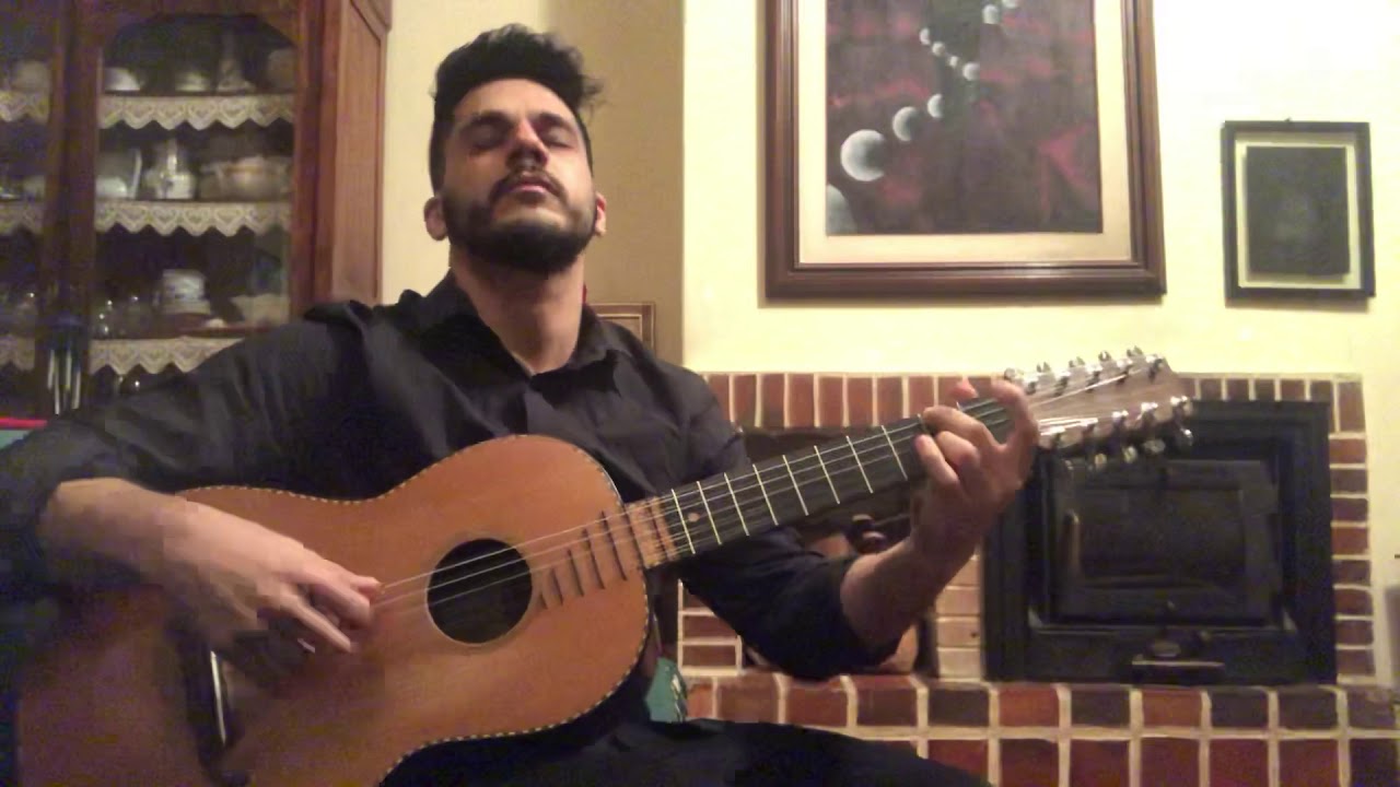 Viola Barroca (em Lisboa) - Greensleeves Tablaturas na Descrição