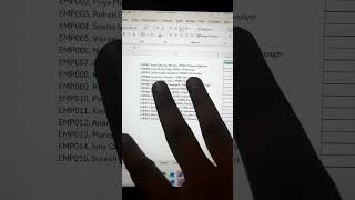 |Mix Data ko separate kare| #excel #exceltips