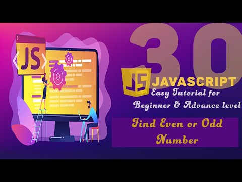 JavaScript Tutorial in Hindi / Urdu part 30 | Find Even or Odd Number