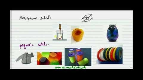 FSc Physics Book2, CH 17, LEC 1: Properties and Types of Solids