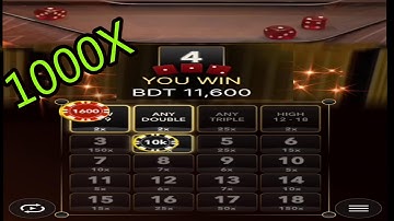 Lightning Dice Big Win Today।। 30K Super win।। #casino #viralvideo