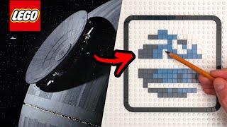 How To Draw The Death Star In Lego