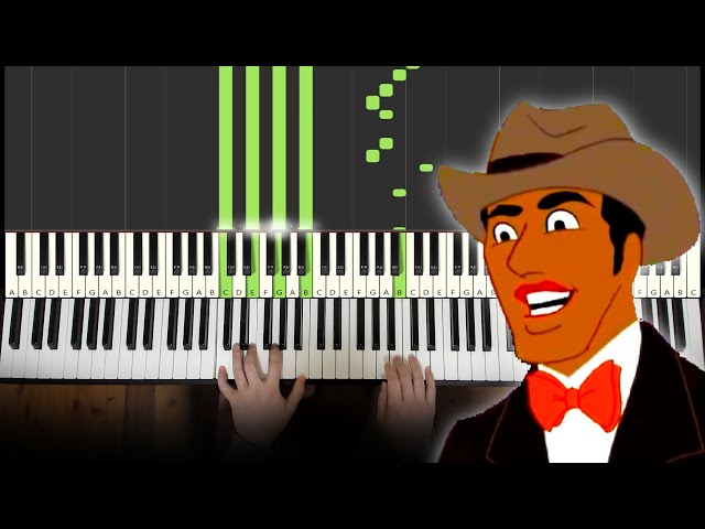 Animan Studios Meme Song - EASY Piano Tutorial - Ballin' 