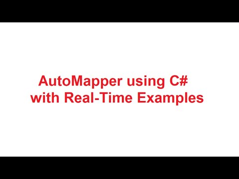 AutoMapper using C#