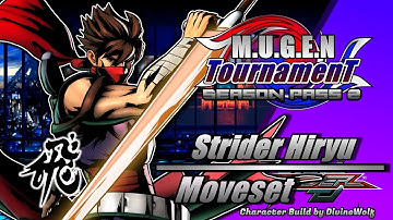 M.U.G.E.N TournamenT - Strider Hiryu #mugen