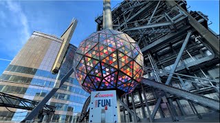 ⁴ᴷ NYC Times Square New Year’s Eve 2023 Ball Drop Test