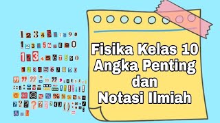 Fisika Kelas 10 | Angka Penting dan Notasi Ilmiah