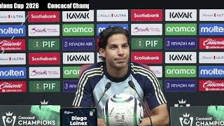 Diego Lainez Tigres UANL, habla sobre su ausencia en Selección Mexicana | Final Concacaf 2026