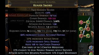 Molten Strike of the Zenith Sword Craft