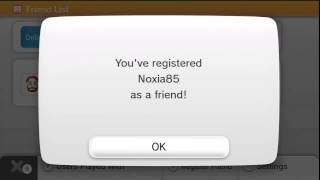 Nintendo Wii U Friends List