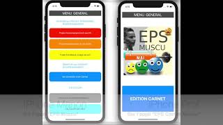 Partage des Carnets d'entrainement entre les applications IOS "EPS Muscu" et "EPS Carnet Muscu" screenshot 2