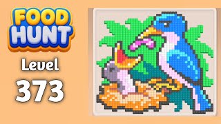 Food Hunt Pixel puzzle level 373 walkthrough solution gameplay 