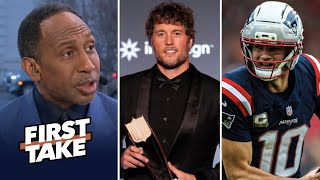 FIRST TAKE | Stephen A. reacts to Matthew Stafford edging out Drake Maye for the 2026 NFL MVP