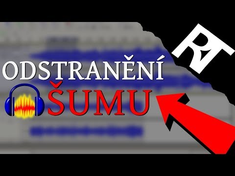 Jak odstranit šum z videa/zvuku – Audacity