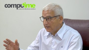 How does a fingerprint clocking in machine work?