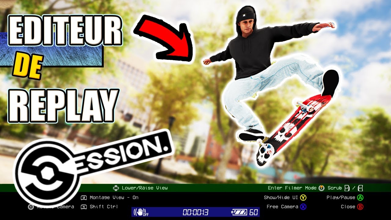 Comment utiliser l'éditeur de replay ? Session : Skate Sim tutorial ...