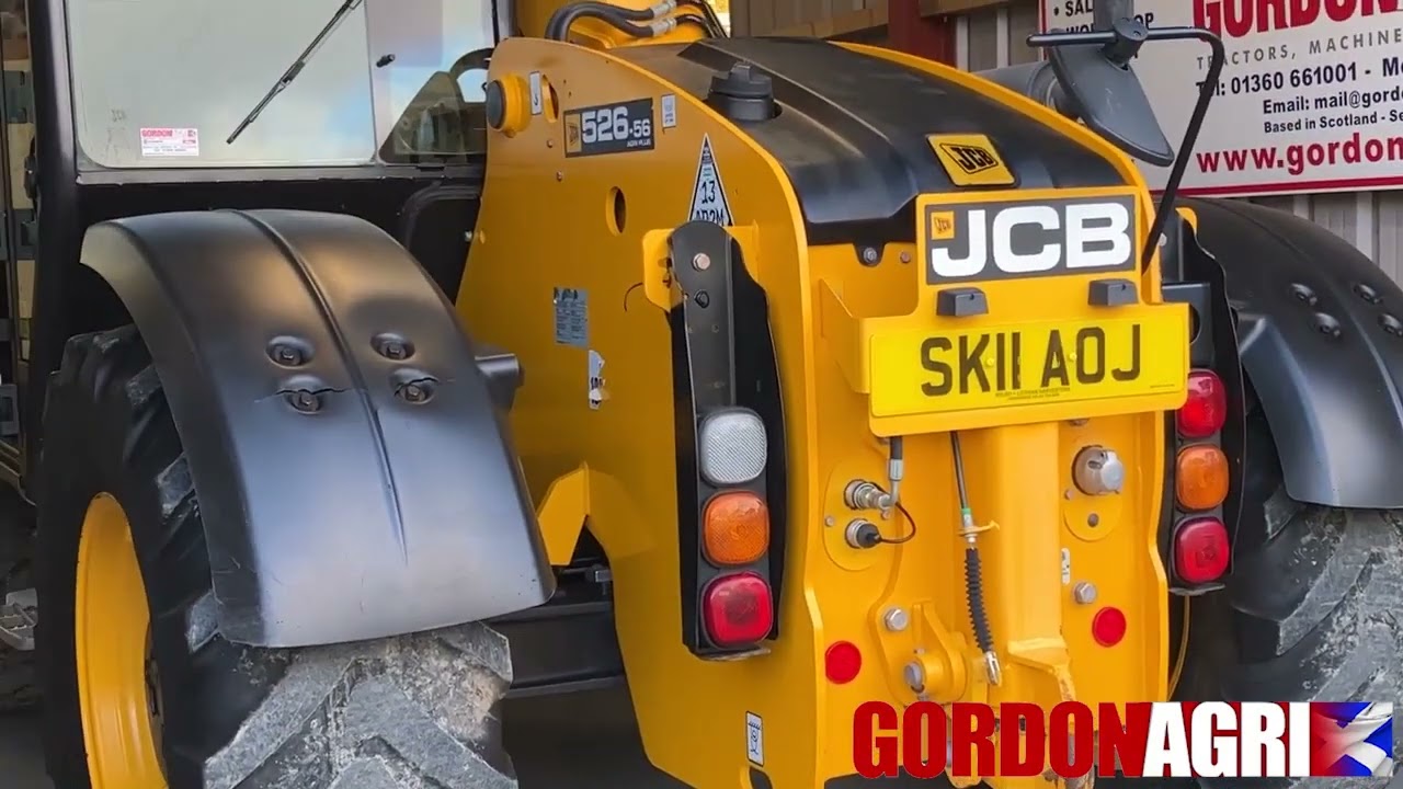 JCB 526-56 Agri Plus Loadall Telehandler, 2011