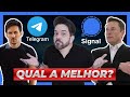 TELEGRAM OU SIGNAL QUAL É O MELHOR PARA SUBSTITUIR O WHATSAPP?