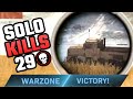 29 KILL SOLO WARZONE WIN! KAR98K GAMEPLAY (Cod Warzone Gameplay)