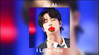 Seok-Jin (AI) I Love You (From Bodyguard) Hindi Cover #bts #aicover #jin #seokjin