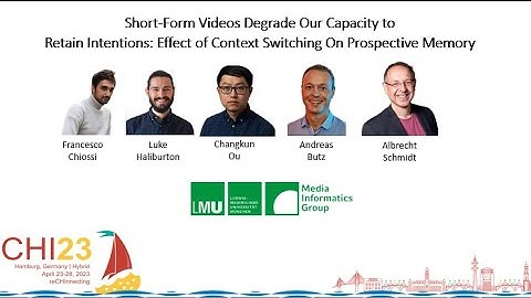 Short-Form Videos Degrade Our Capacity to Retain Intentions