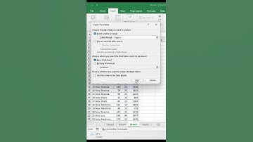 Shorts 7 Pivot Table   #shorts #pivottables #pivot_table #excel #exceltips