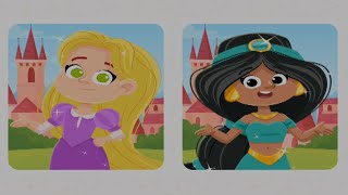 Princess Memory Game for your kids - Very Easy Mode - Educational Game #Shorts screenshot 2